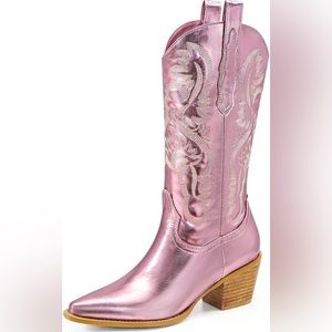 Pink Cowboy Boots